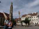 Ich und Sabine am Hauptplatz