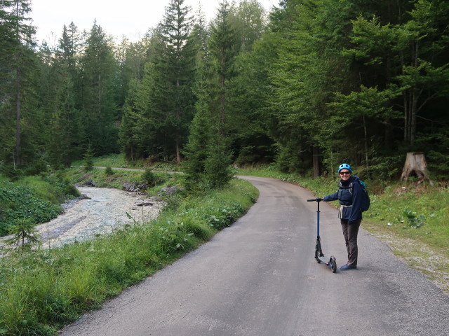 Sabine beim Straneggbach