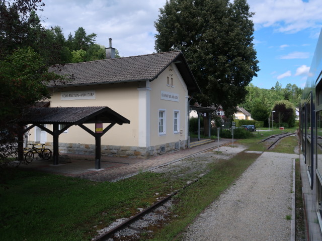 Bahnhof Scharnstein-M&uuml;hldorf (6. Aug.)