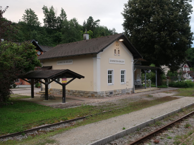 Bahnhof Scharnstein-Mühldorf (8. Aug.)