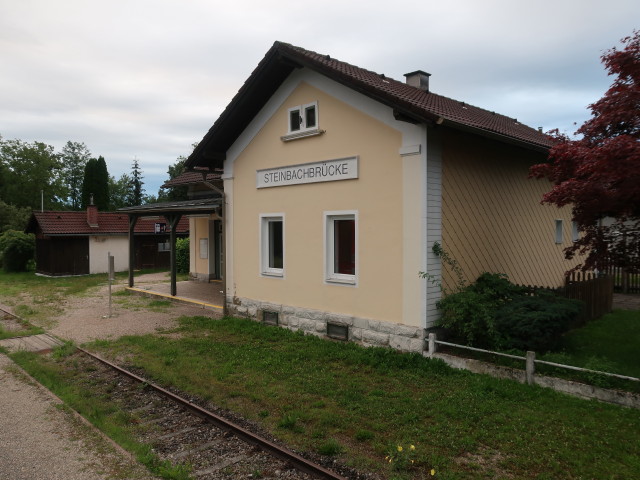 Bahnhof Steinbachbrücke, 460 m (8. Aug.)