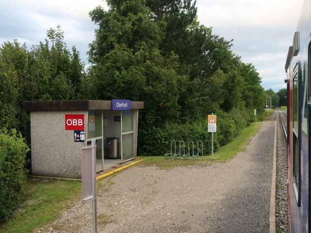 Haltestelle Oberhart (8. Aug.)