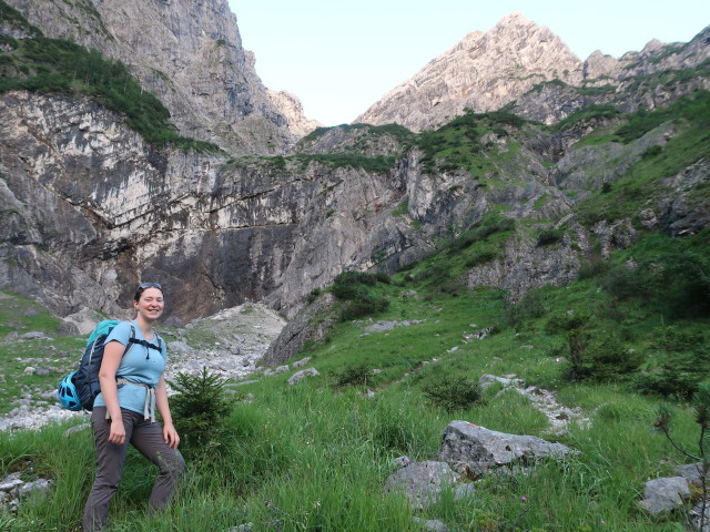 Sabine am Grie&szlig;karsteig