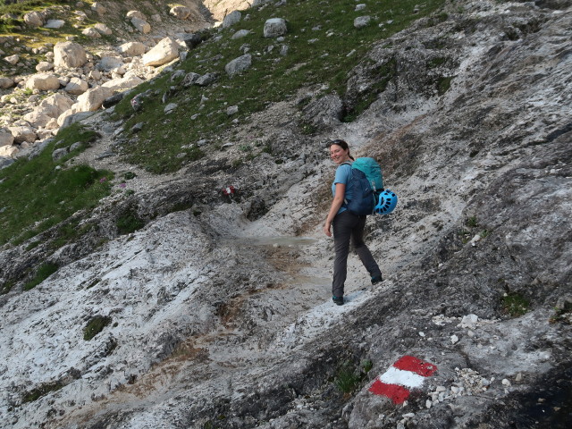 Sabine am Grie&szlig;karsteig