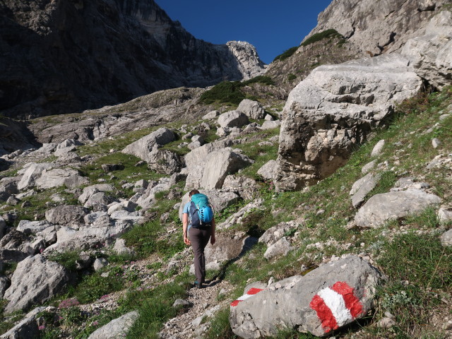 Sabine am Grie&szlig;karsteig