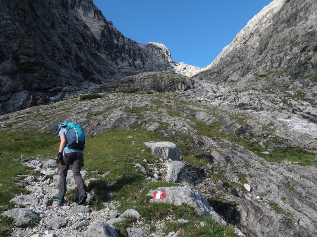 Sabine am Grie&szlig;karsteig