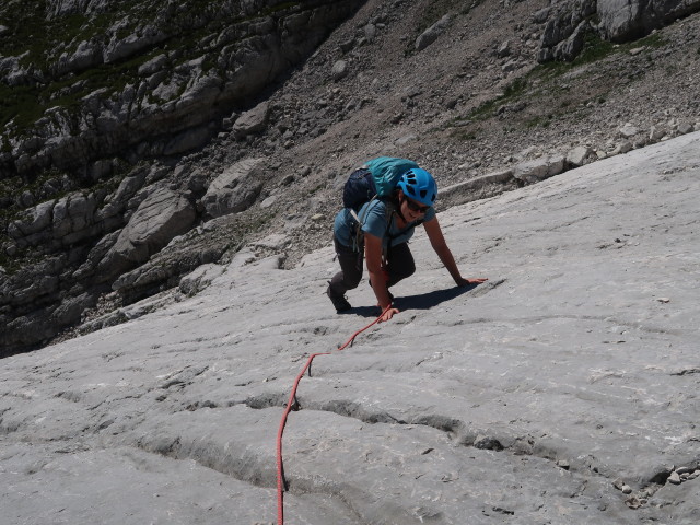 'Ulli, da Tanzbodn is insa': Sabine in der 2. Seill&auml;nge