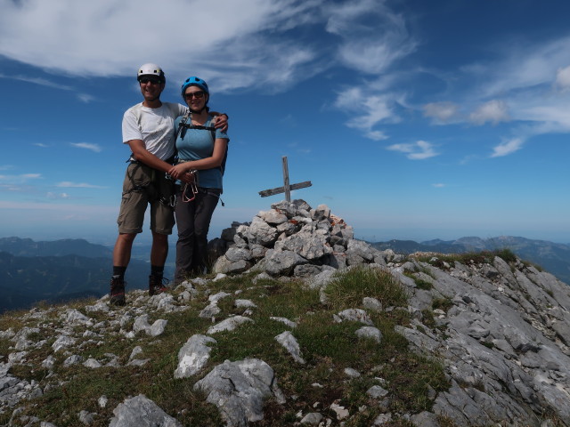 Ich und Sabine am Zw&ouml;lferkogel, 2.099 m