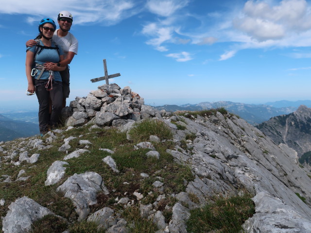 Sabine und ich am Zwölferkogel, 2.099 m