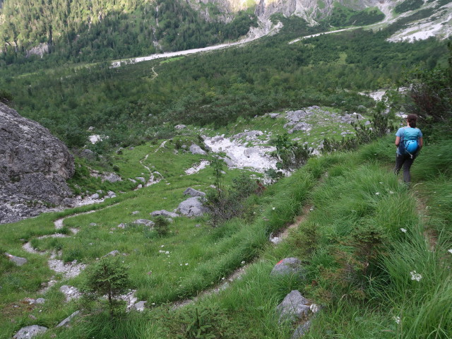 Sabine am Grie&szlig;karsteig