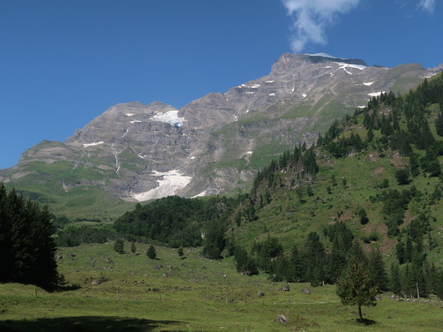 Gro&szlig;es Wiesbachhorn von der V&ouml;gerlalm aus (14. Aug.)