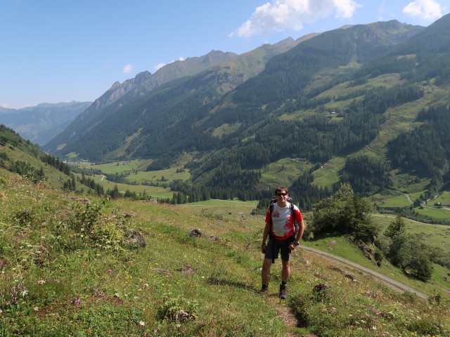 Ronald am Mainzer Weg zwischen Stangenhagriedl und Rennsteineben (14. Aug.)