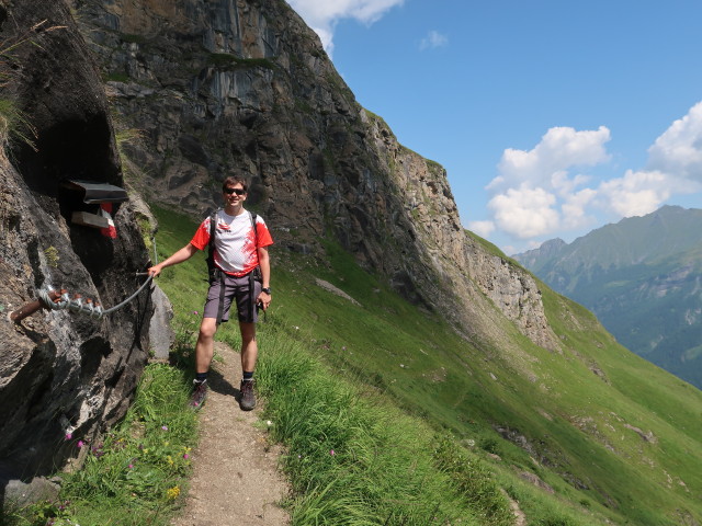 Ronald zwischen am Mainzer Weg Zellermahder und Boggeneigraben (14. Aug.)