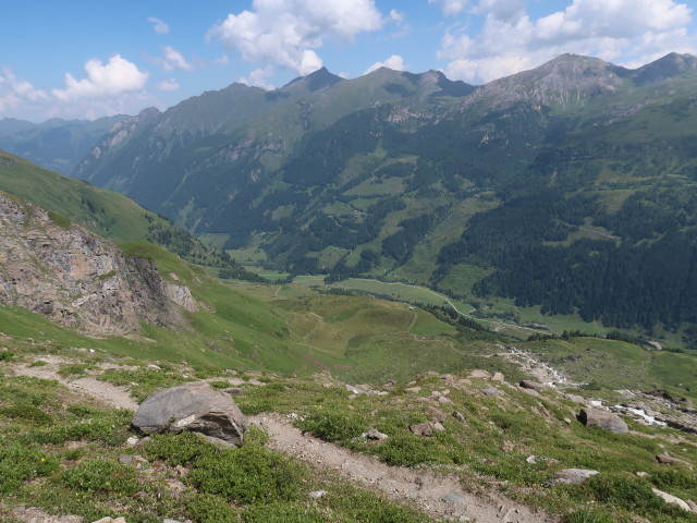 Ferleitental vom Mainzer Weg aus (14. Aug.)