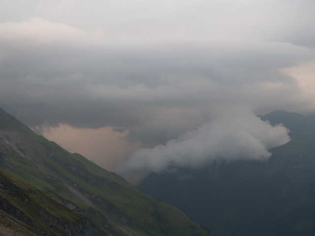 von der Schwarzenbergh&uuml;tte Richtung Nordosten (14. Aug.)