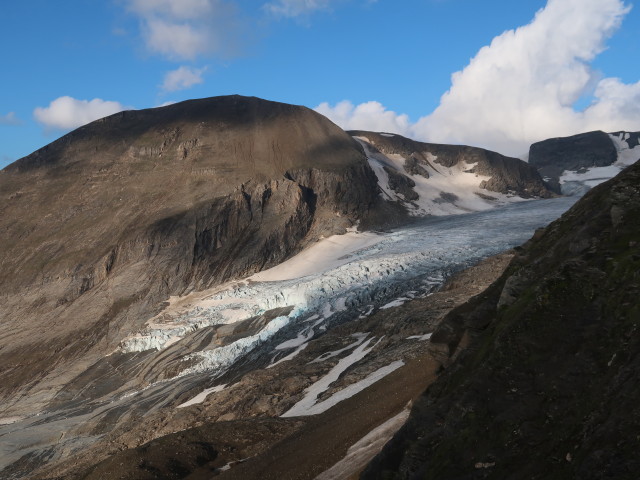 N&ouml;rdliches Bockkarkees vom Hohe-Dock-Klettersteig aus (15. Aug.)