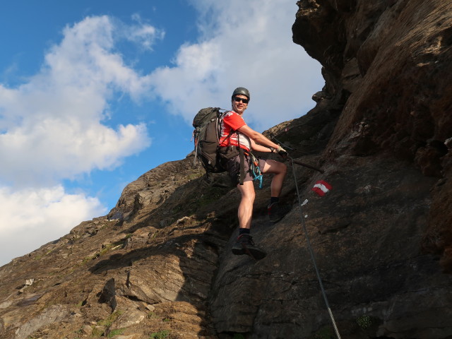 Hohe-Dock-Klettersteig: Ronald (15. Aug.)