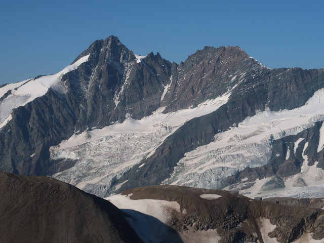 Gro&szlig;glockner vom Hohe-Dock-Klettersteig aus (15. Aug.)