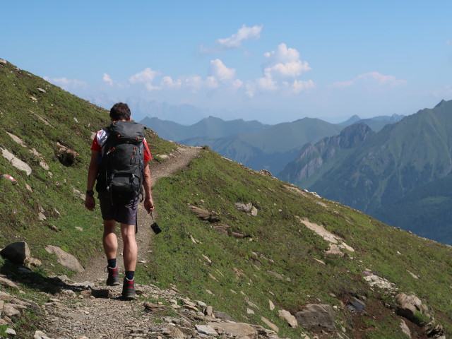 Ronald zwischen Remsschartl und Schwarzenbergh&uuml;tte (15. Aug.)