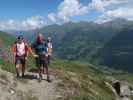 Ronald, Frank und Erich am Mainzer Weg zwischen Zellermahder und Boggeneigraben (14. Aug.)