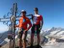 Ich und Ronald auf der Hohen Dock, 3.348 m (15. Aug.)