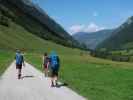 Frank, Ronald und Erich im Ferleitental (15. Aug.)