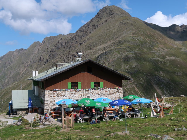 Pforzheimer H&uuml;tte, 2.310 m (21. Aug.)