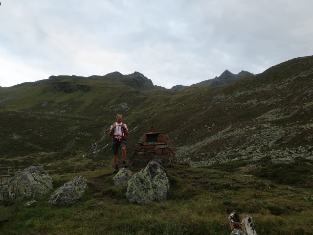 Ich zwischen Pforzheimer H&uuml;tte und Gleirschbach (22. Aug.)