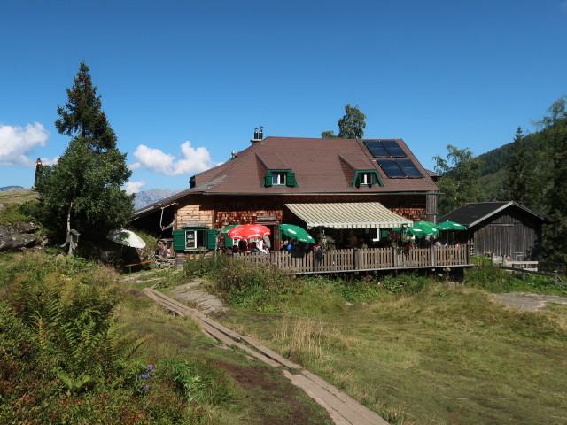 Hans-W&ouml;dl-H&uuml;tte, 1.528 m (4. Sep.)