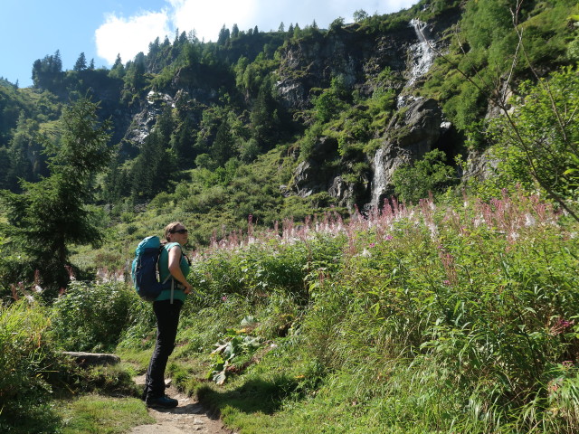 Sabine zwischen Hans-W&ouml;dl-H&uuml;tte und H&uuml;ttensee (4. Sep.)