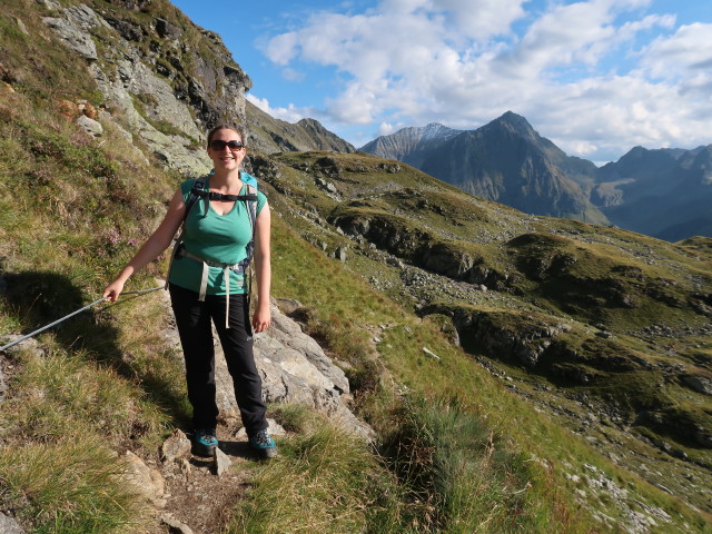 Sabine zwischen Neualmscharte und Preintalerhütte (4. Sep.)