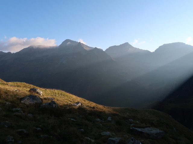 zwischen &Auml;u&szlig;erem L&auml;mmerkar und Unterer Klafferscharte (5. Sep.)