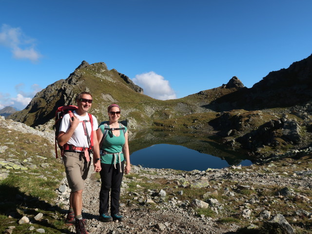 Ich und Sabine im Klafferkessel (5. Sep.)