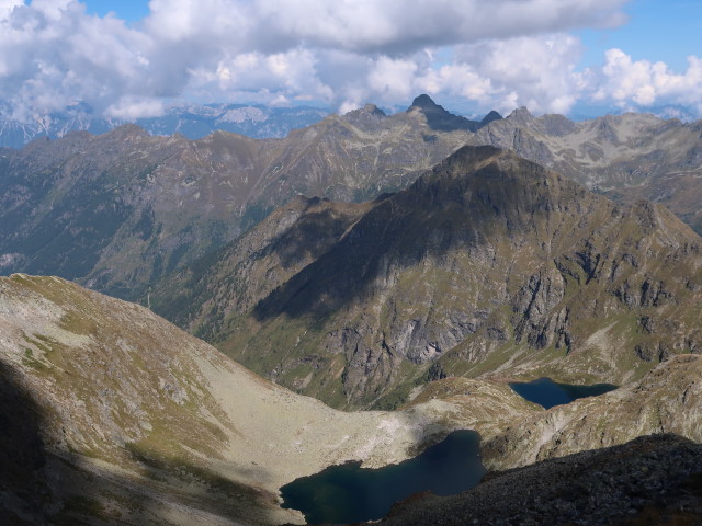 Rauenbergsee und Unterer Klaffersee vom Greifenberg aus (5. Sep.)