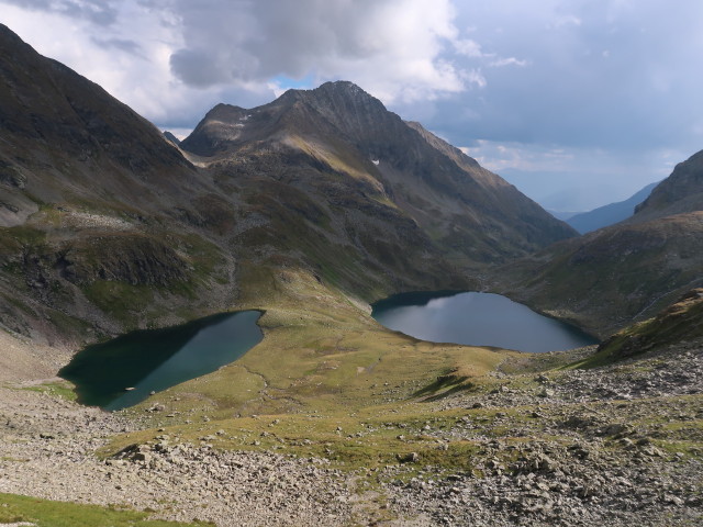 Angersee und Zwerfenbergsee vom Waldhornt&ouml;rl aus (5. Sep.)
