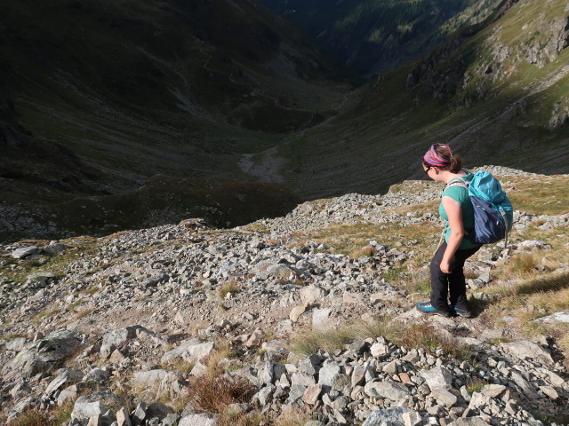 Sabine zwischen Kapuzinersee und Innerem Lämmerkar (5. Sep.)