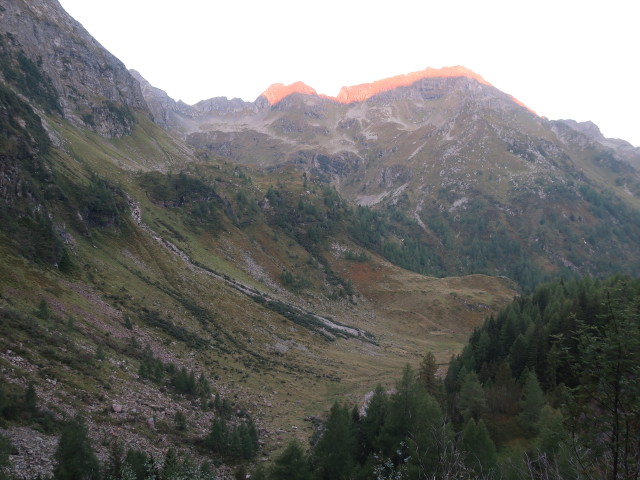 zwischen Preintalerh&uuml;tte und Unterem Sonntagskarsee (6. Sep.)