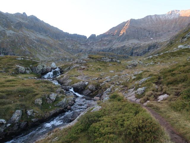 zwischen Preintalerh&uuml;tte und Unterem Sonntagskarsee (6. Sep.)