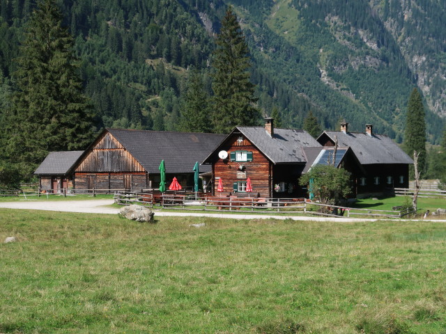 Breitlahnhütte, 1.070 m (6. Sep.)