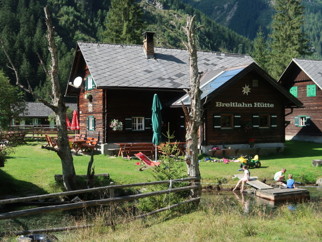 Breitlahnh&uuml;tte, 1.070 m (6. Sep.)