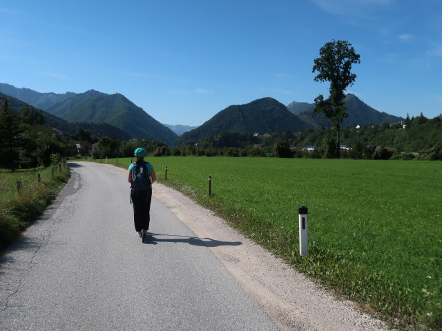 Sabine zwischen K&uuml;pfern und Gro&szlig;raming