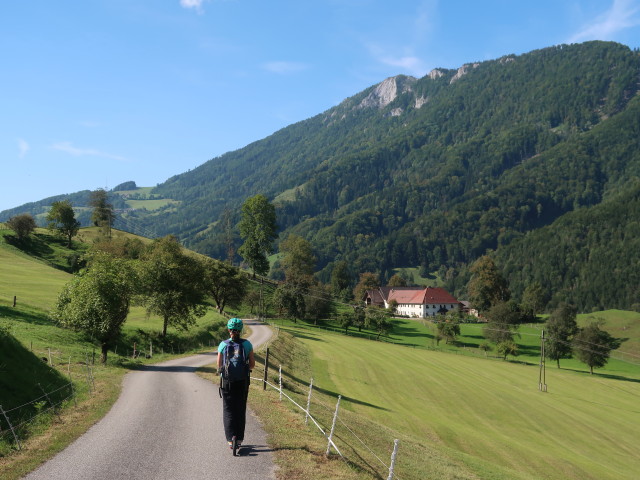 Sabine zwischen Gro&szlig;raming und Reichraming