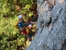 Falkenstein-Klettersteig: Romana und Stefan in der schwierigen Variante