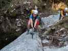 Falkenstein-Klettersteig: Romana und Stefan in der schwierigen Variante