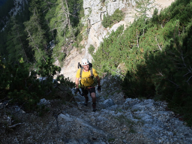 Walter-Mory-Klettersteig: David