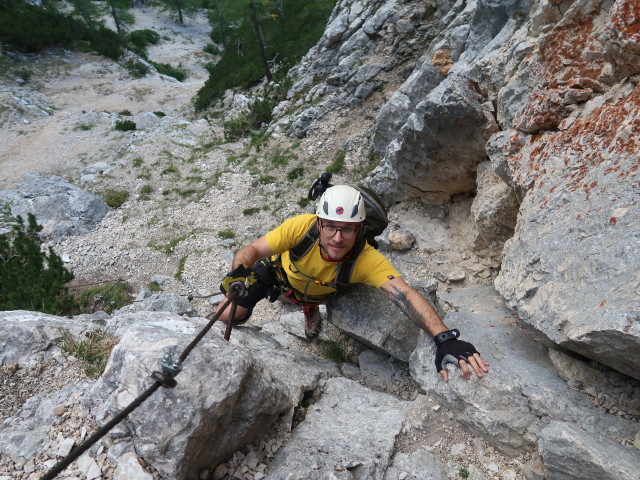 Walter-Mory-Klettersteig: David