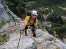 Walter-Mory-Klettersteig: David im Ausstieg