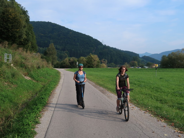 Sabine und Hannelore zwischen Rotheau und Göblasbruck