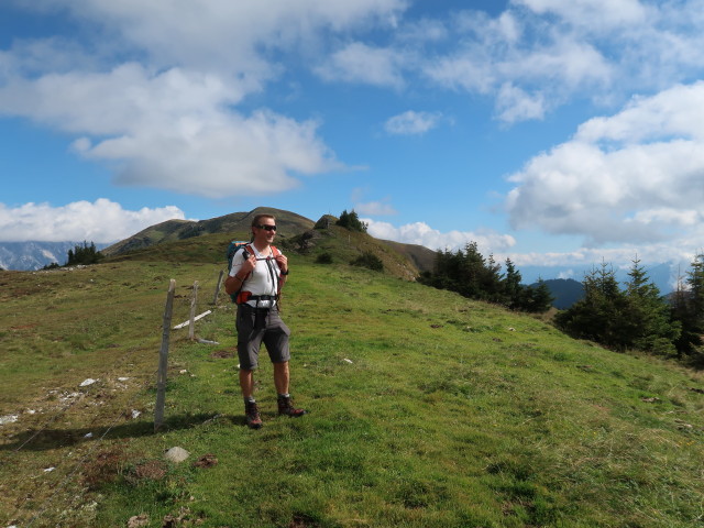 Ich zwischen Hochkasern und Hundstein