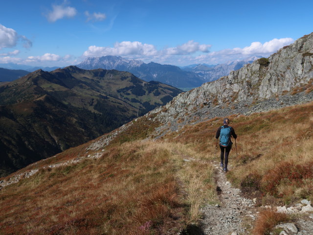 Sarah zwischen Hundstein und Sch&ouml;nwieskopf